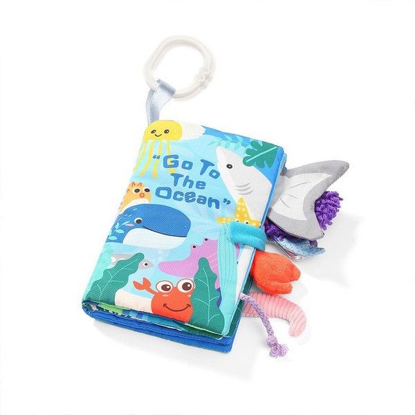 Продукт Babyono Океан - Мека образователна книжка - 0 - BG Hlapeta